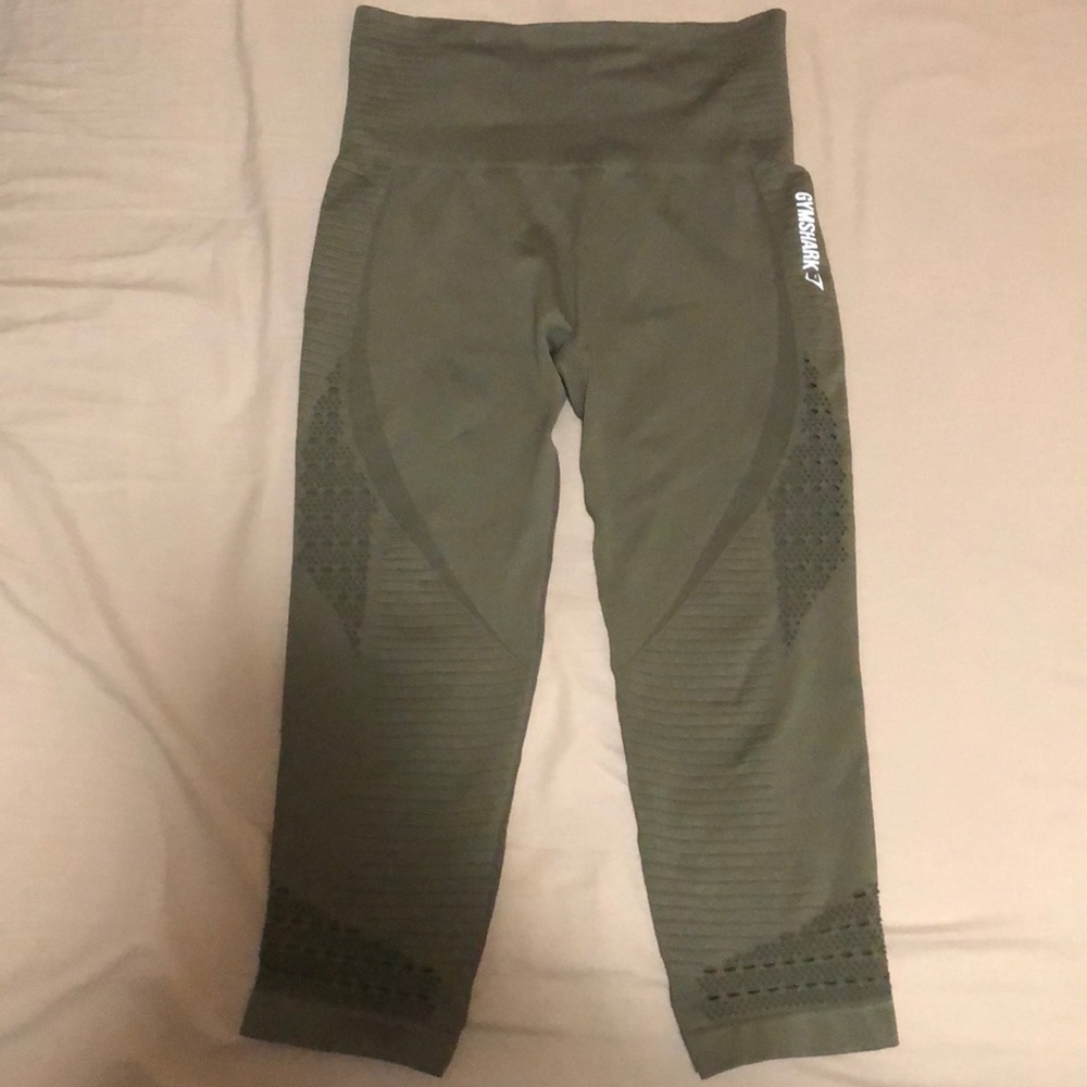 Gymshark seamless energy high waisted crop legging